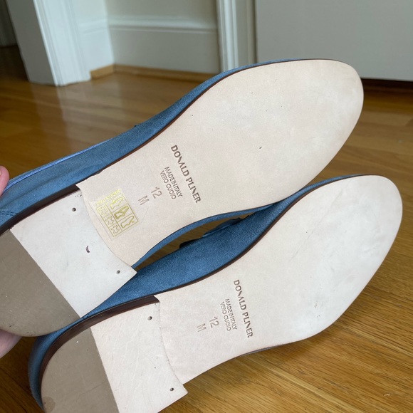 Donald Pliner Brand New Bright Blue Loafers